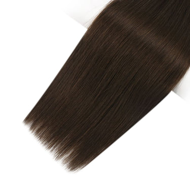 silk smooth machine tied hair weft