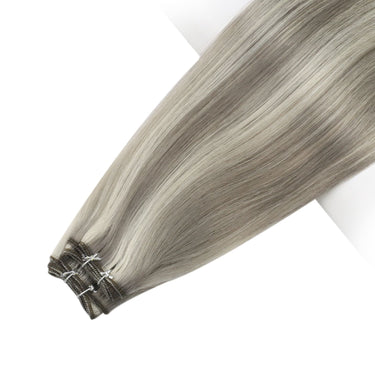 double weft hair extensions virgin human hair