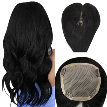 high quality human hair topper