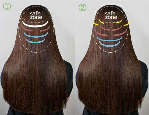 how to place clip in hair