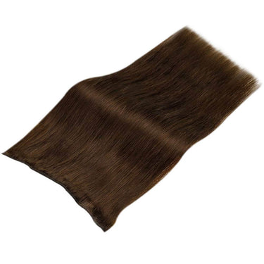 best clip in extensions dark brown