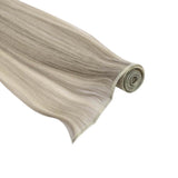 Virgin human hair wefts