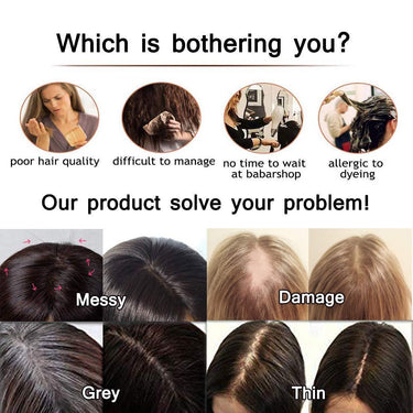 high quality human hair topper