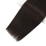 silk smooth machine made hair weft