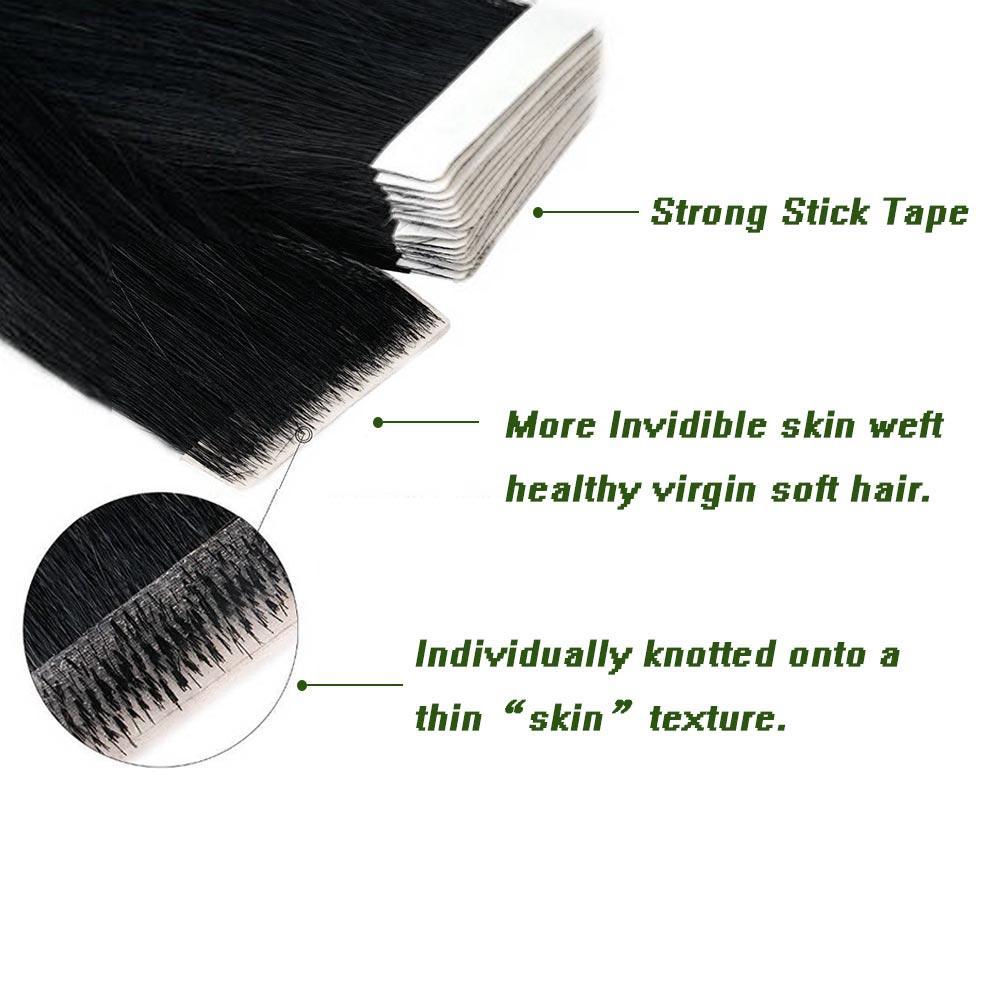 naturally look hair blend well color best tape in human hair thick end hair promotion on sale discount best hair on sale
