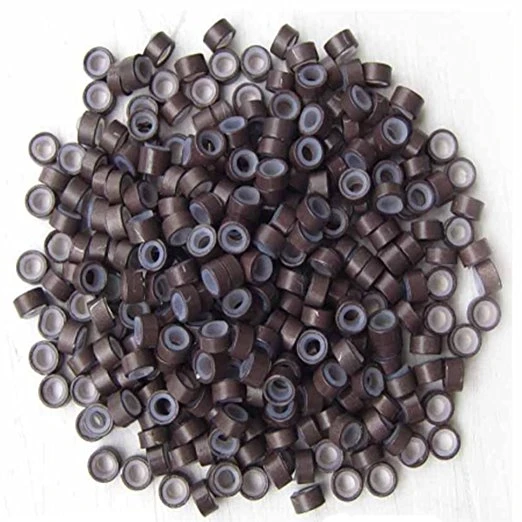 Hair Extensions Accessories brown beads