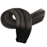 silk smooth flat silk weft