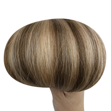 seamless injection tape in brown high quality hair