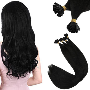 Silky Straight U-Tip Hair Extensions