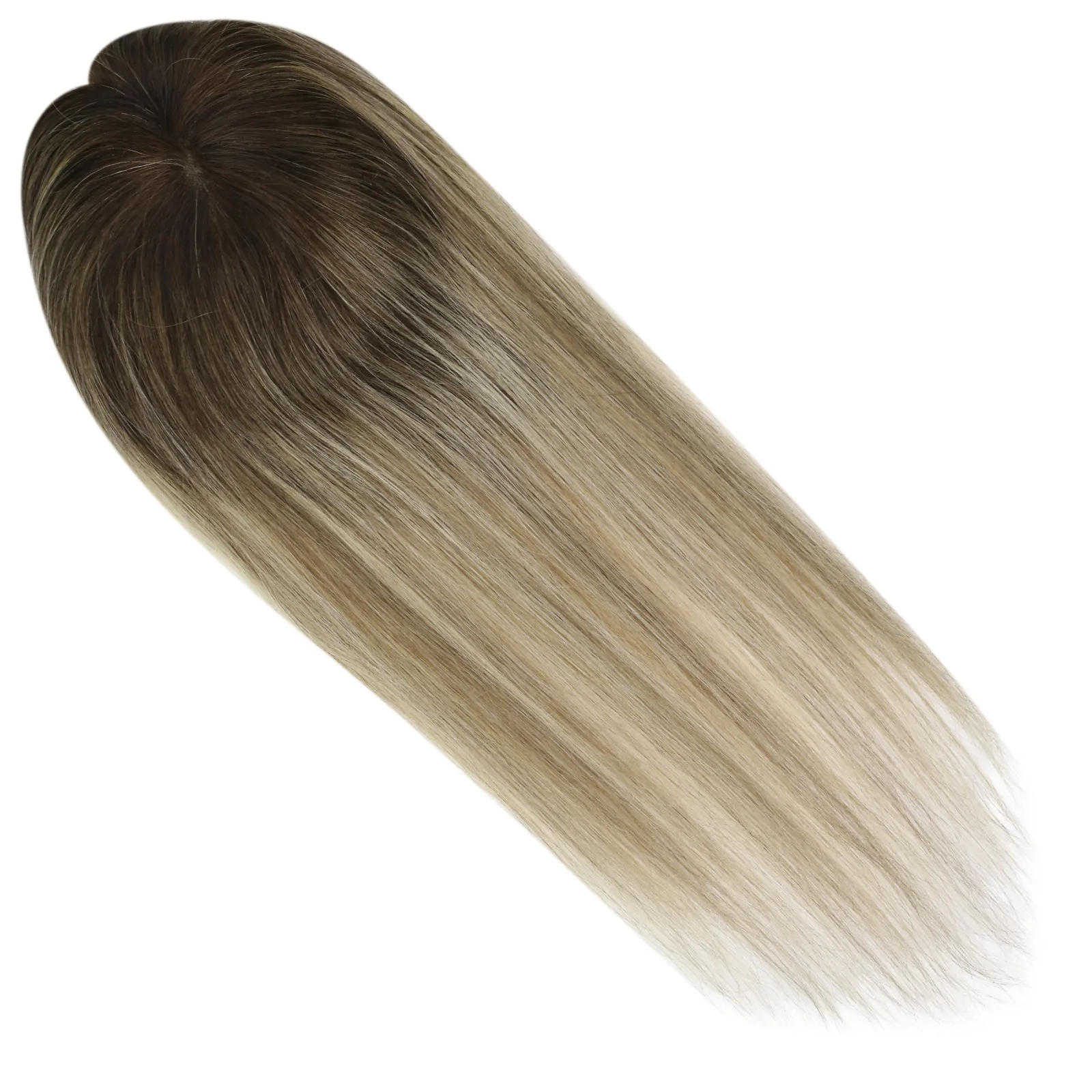 hair topper medium base balayage brown
