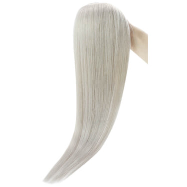 invisible tape in hair blonde