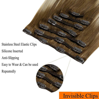 blonde hair extensions clip in