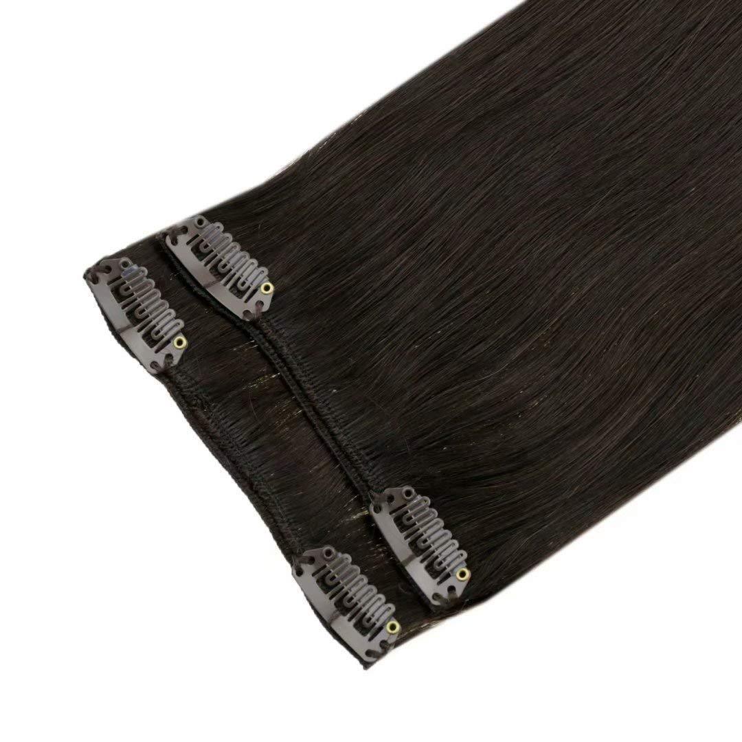 Remy real human hair clip ins