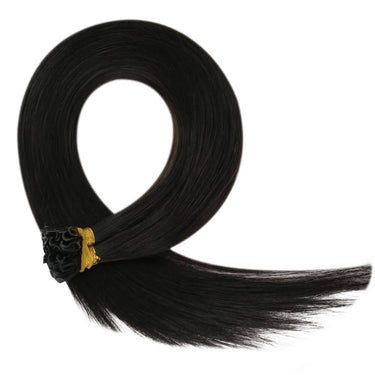 Natural Black U-Tip Hair Extensions