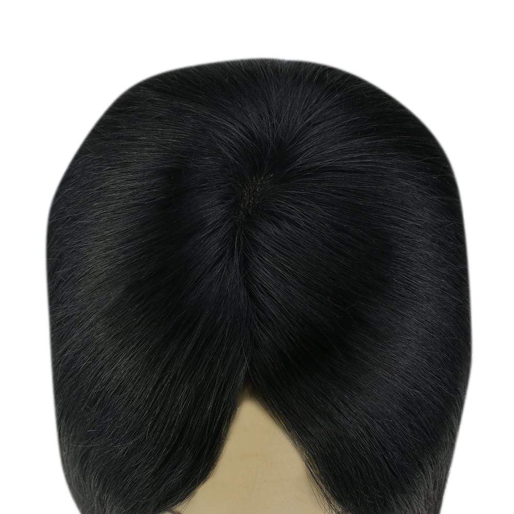 hair toppers for women natural black