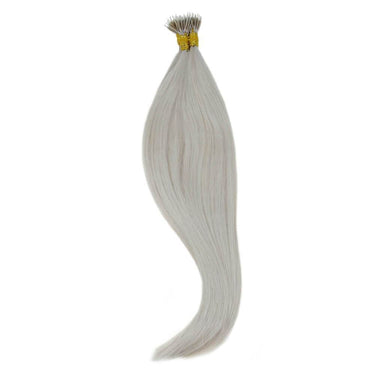 nano ring hair extensions remy human hiar platinum blonde