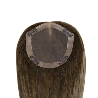 high quality human hair topper remy hair