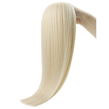 blonde color tape in hair extensions