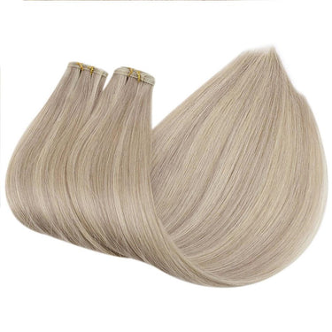 silk smooth flat silk weft