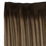 virgin flat silk weft human hair